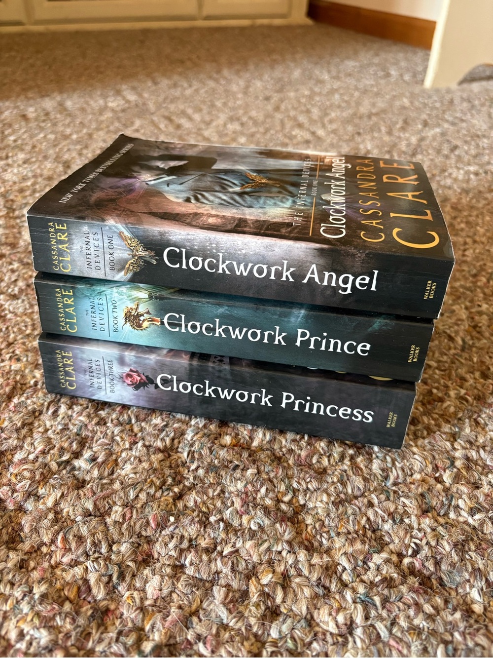 Infernal Devices by Cassandra Clare Trilogy Paperback Set